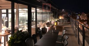 Access point Meraki WIFI 6 exterior en Terraza de Cloudworks Passeig de Gràcia